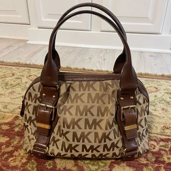 Michael Kors | Bags | Michael Kors Large Bowling Satchel  display picture 1